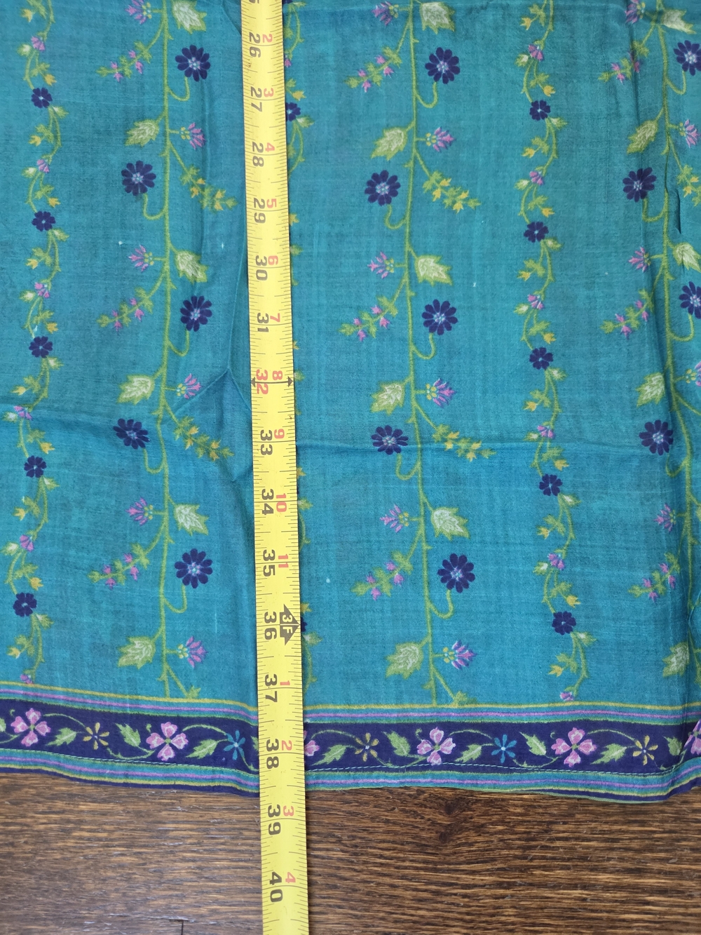 Aritsan Hand Sewn Reversible Silk True Wrap Skirt Boho Midi India - Picture 9 of 10